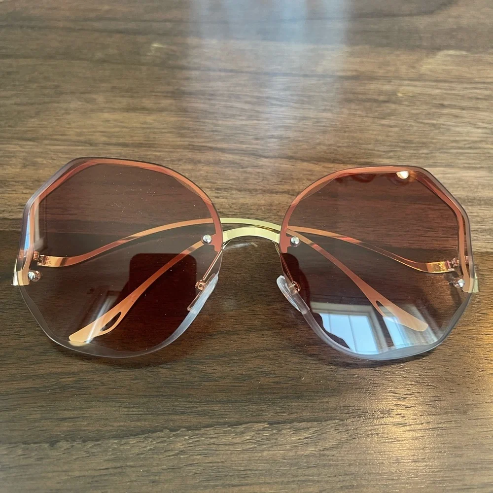 Fashion Stylish Brown Sunglasses